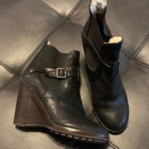UGG wedge booties
